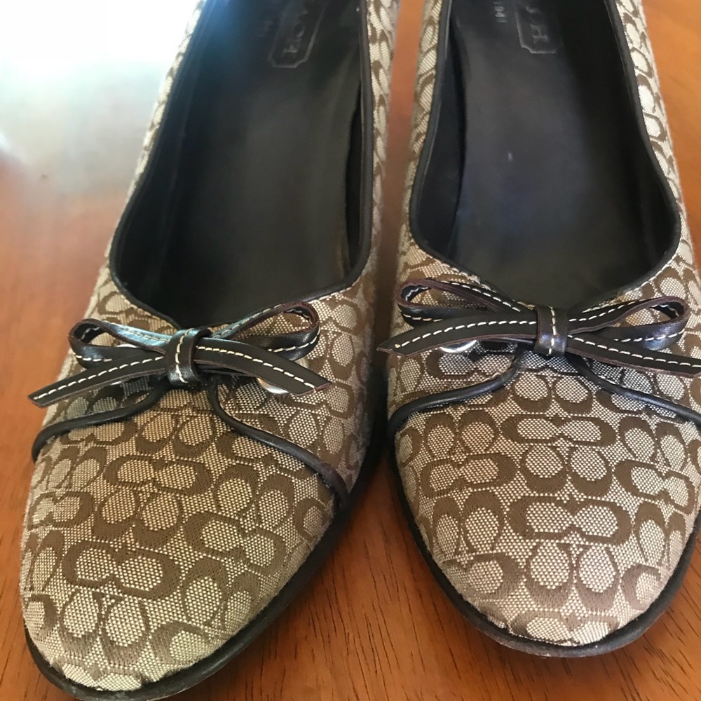 Coach heels 👠